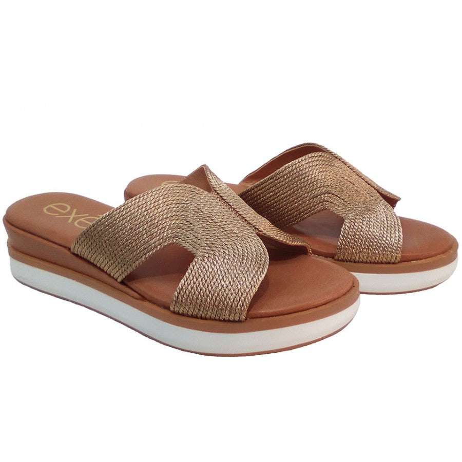 EXE AMANDA 365 PINK WEDGE SANDAL