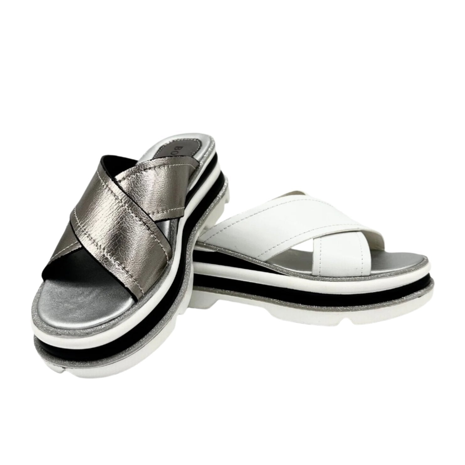 BONAVI 12V2-3 Cross Strap Sandals
