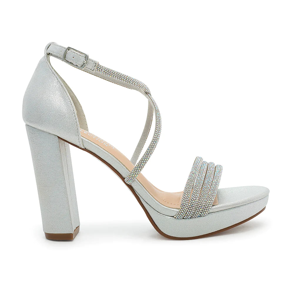 DE BLOSSOM PEACE BLOCK HEEL