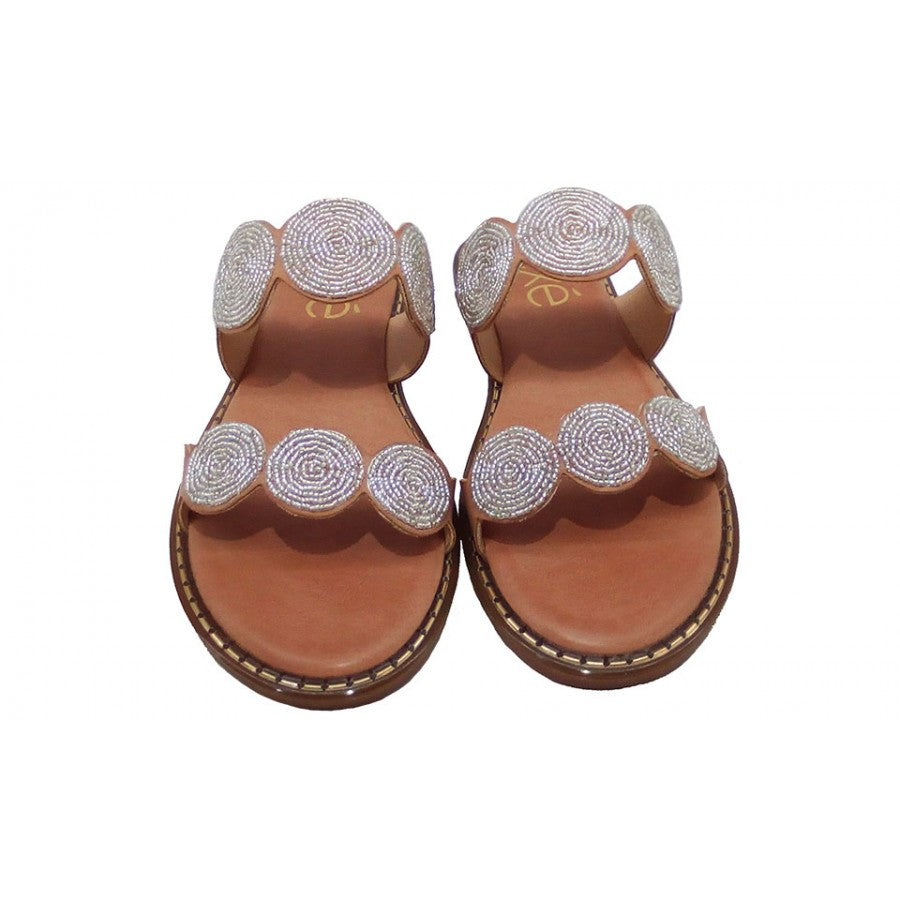 EXE ALLISON 112 NUDE FLAT SANDAL