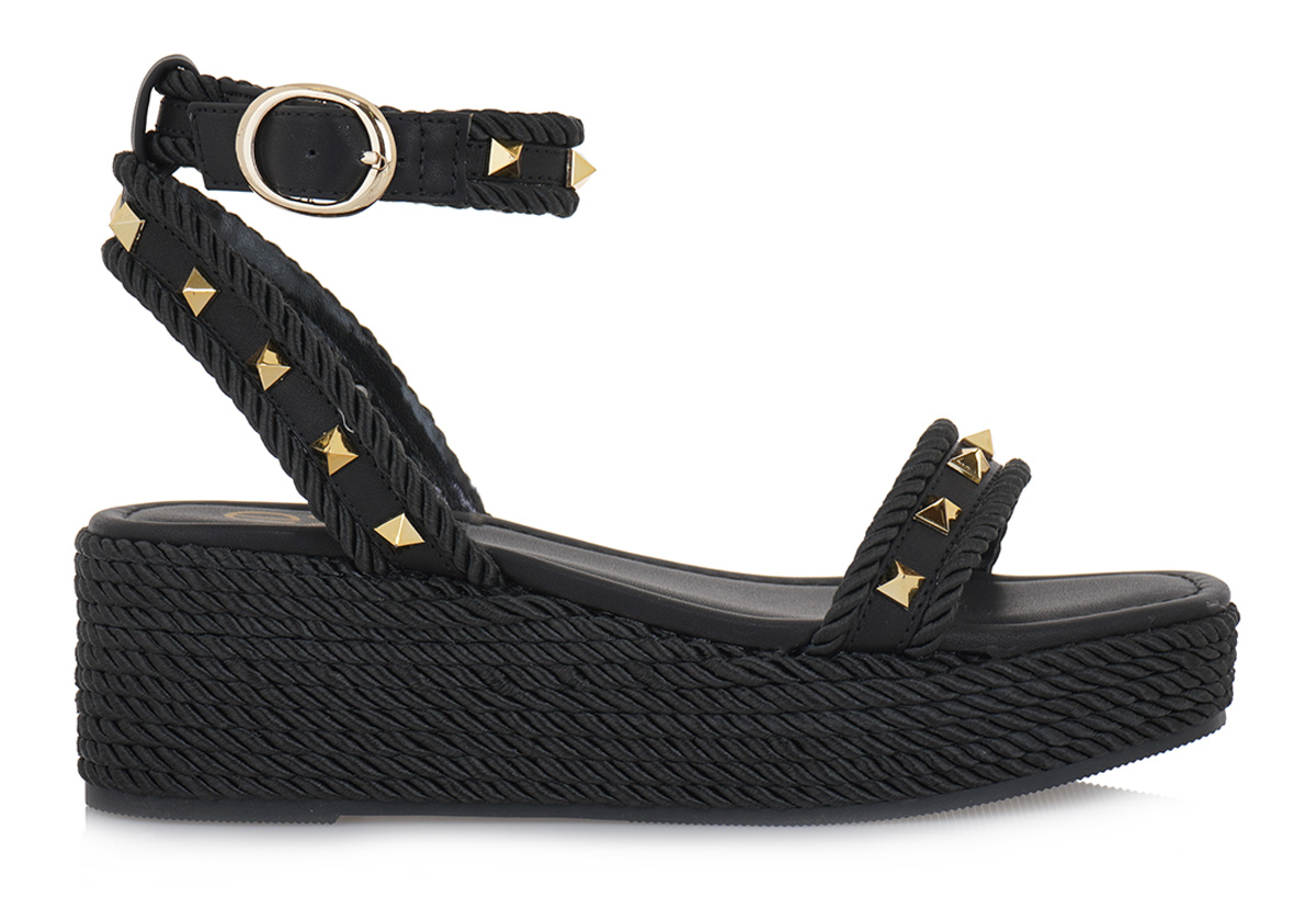 EXE PAULA-11 BLACK SANDAL